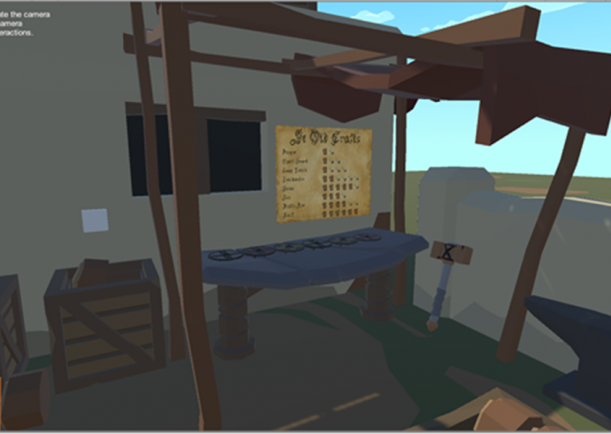 Jack Smith The Blacksmith VR Global Game Jam