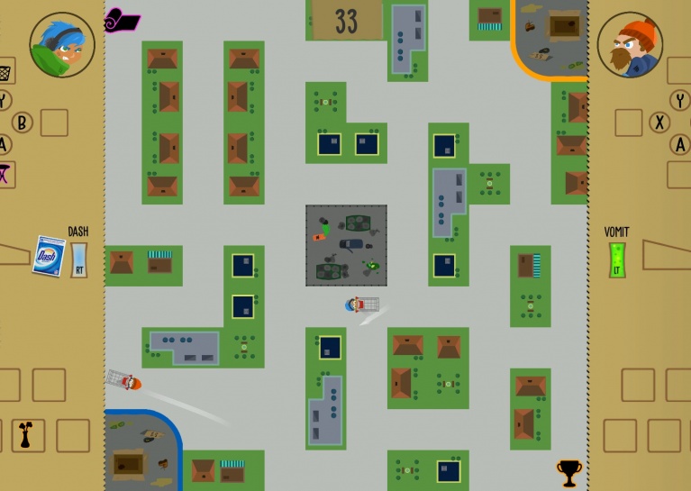 Local 1vs1 Game Interface